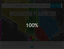 Tablet Screenshot of misuratoreweb.com